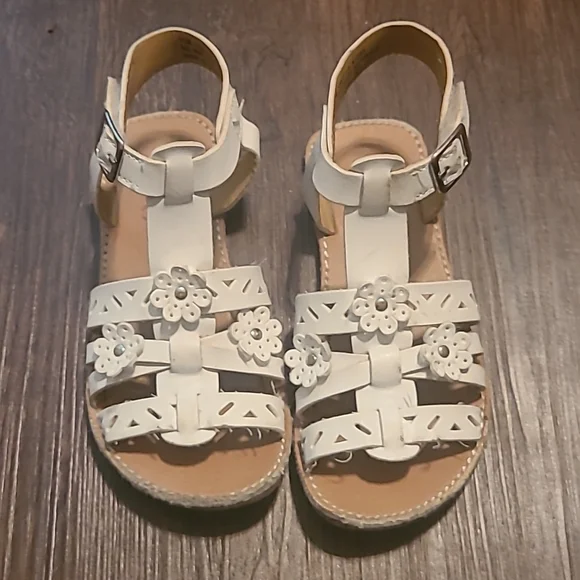 Rachel Shoes | Shoes | Girls Rachel Shoes White Sandals Size